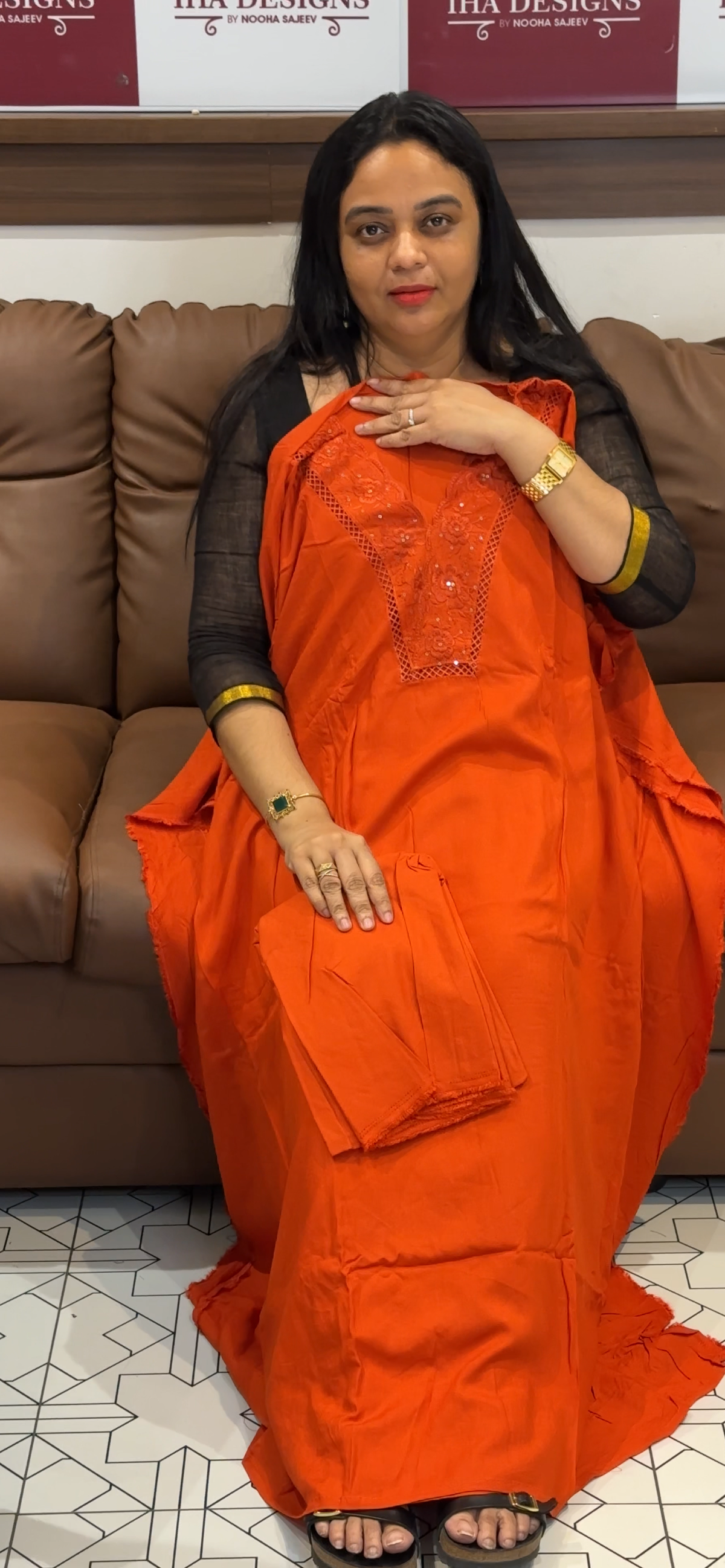 OFFER SALES UNSTITCHED SALWAR SUITS - IHA 35508