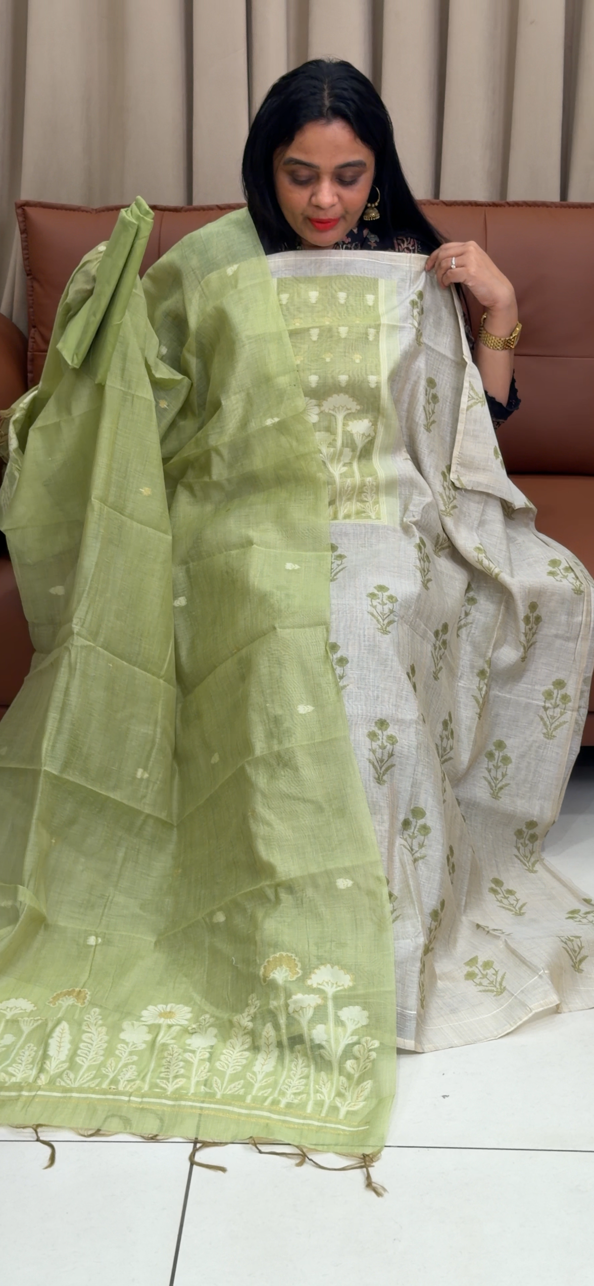 OFFER SALES UNSTITCHED SALWAR SUITS - IHA 35774