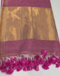 KHADI COTTON SAREE - IHA 16415