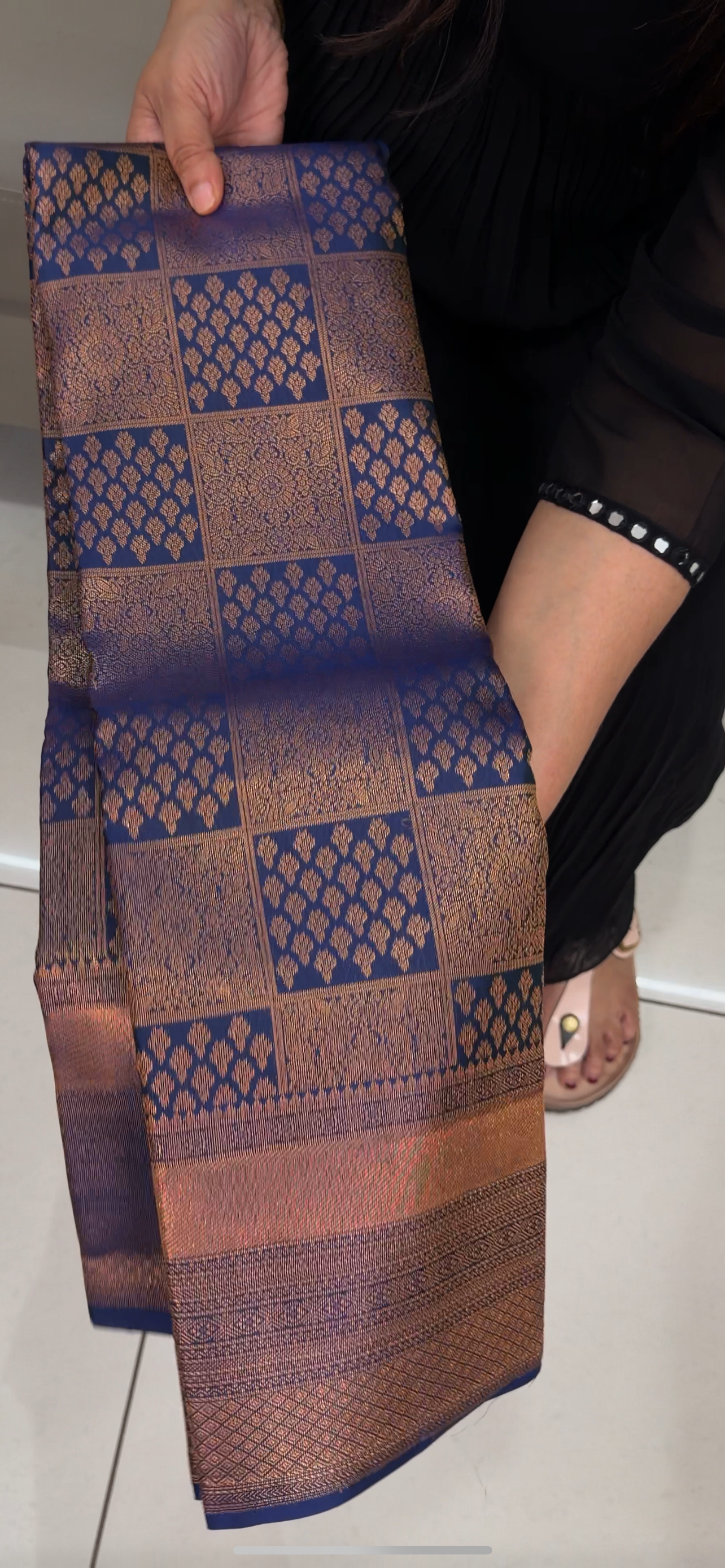 BROCADE KANCHIPURAM SAREES - IHA 29275