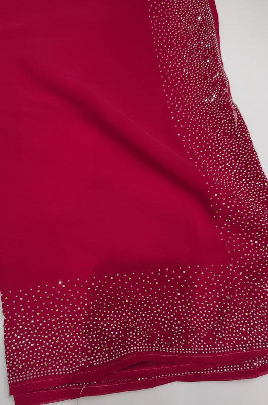 BUDGET BUY GEORGETTE SAREES - IHA 27118
