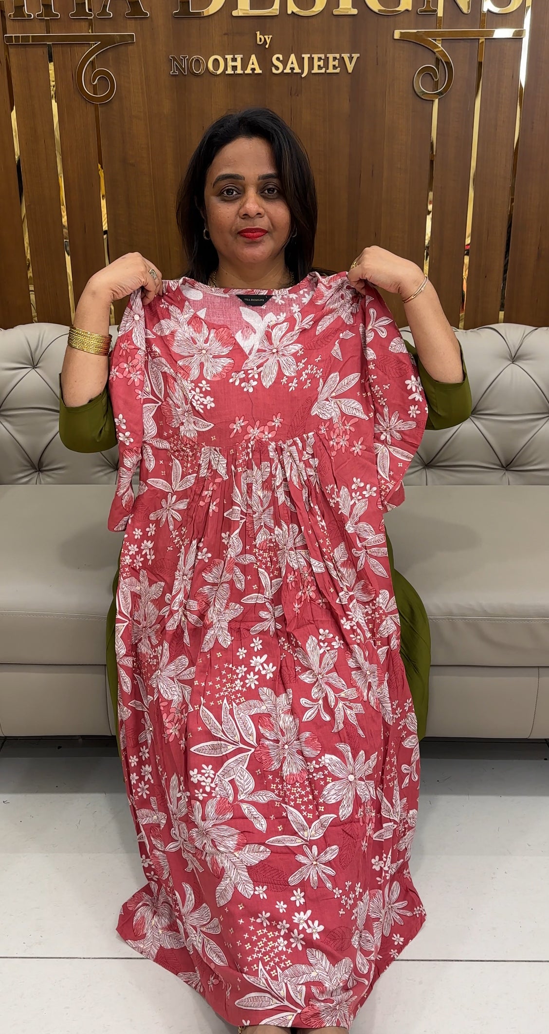 PRINTED RAYON TOPS - IHA 25632