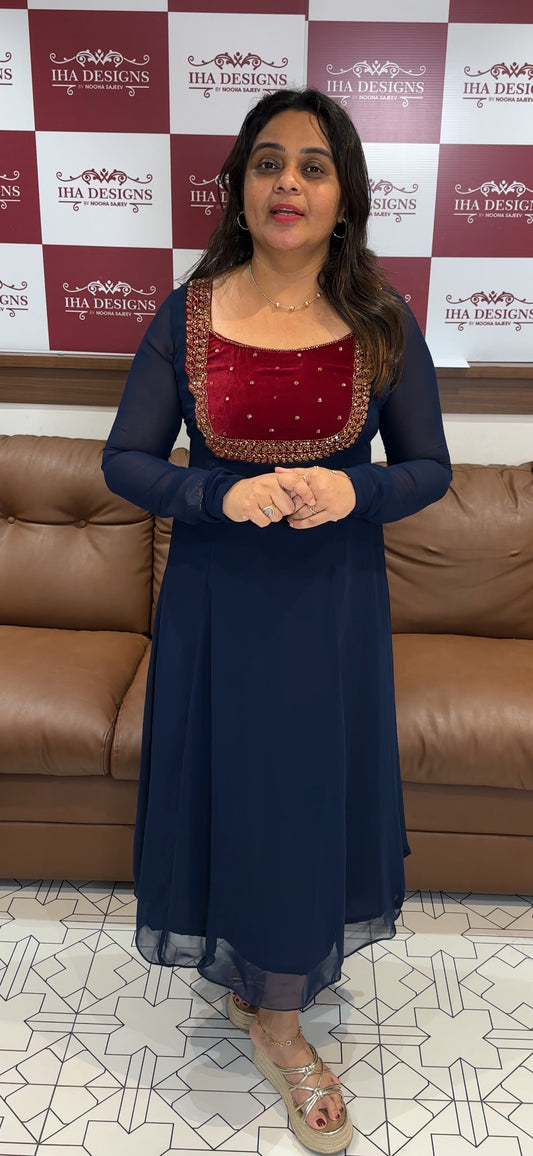 IHA'S IN-HOUSE HAND WORKED ALINE TOPS - IHA 26628