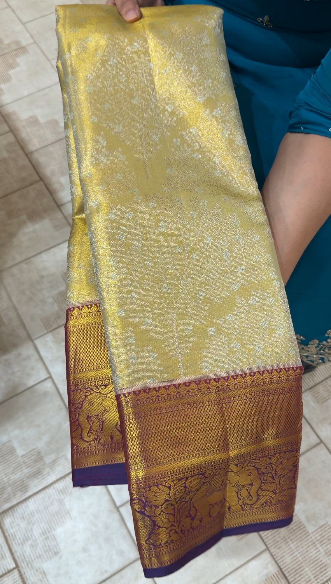 DESIGNER KANCHIPURAM SILK SAREES - IHA 28736