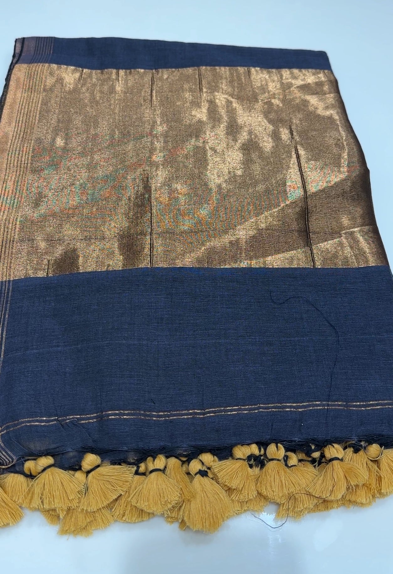 KHADDI COTTON SAREE - IHA 16967