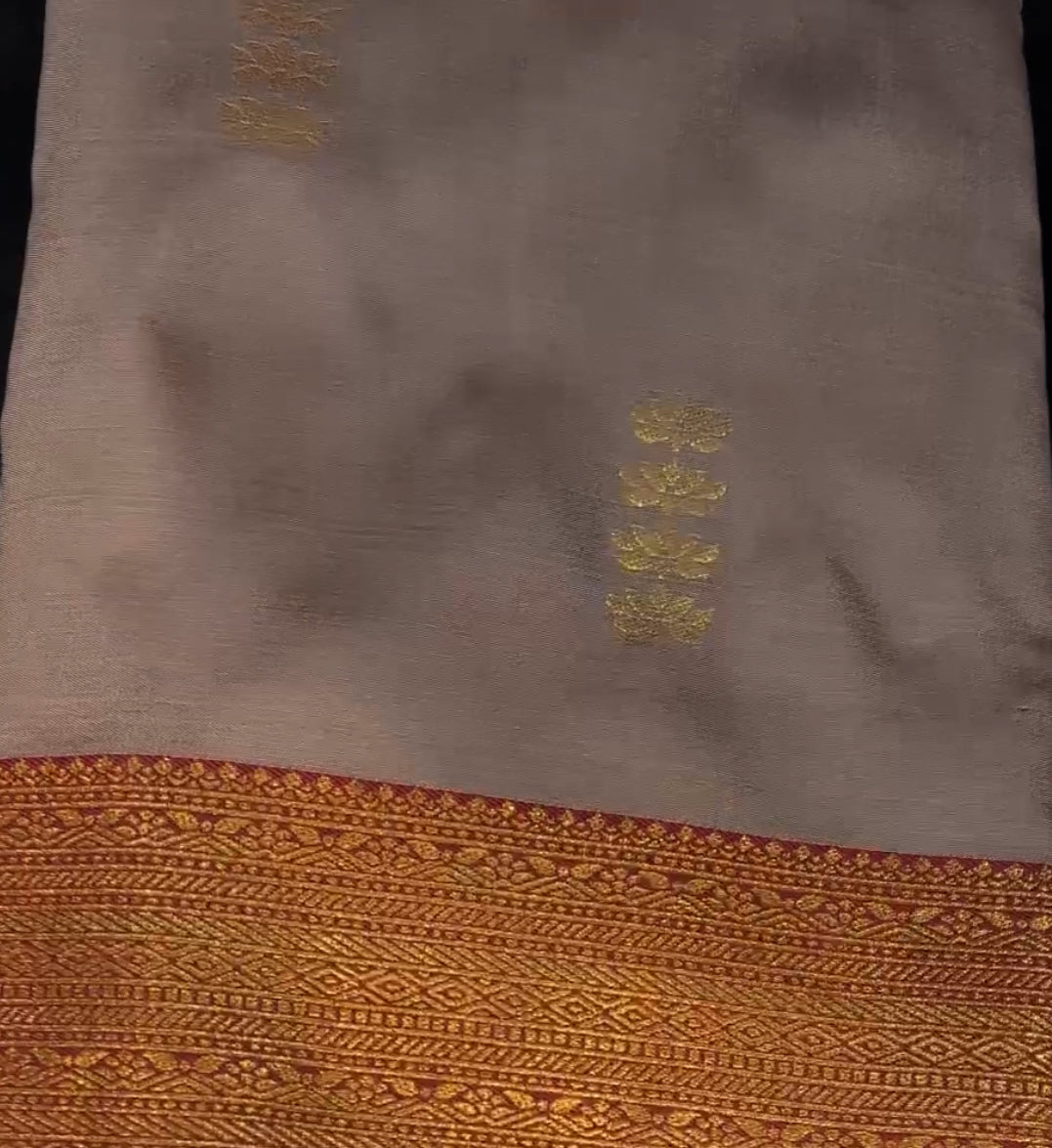 SEMI SOFT SILK SAREE - IHA 17821