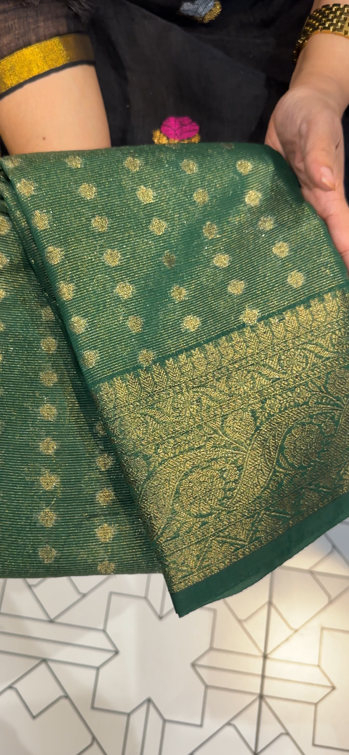 SEMI BANARASI SAREES - IHA 35461