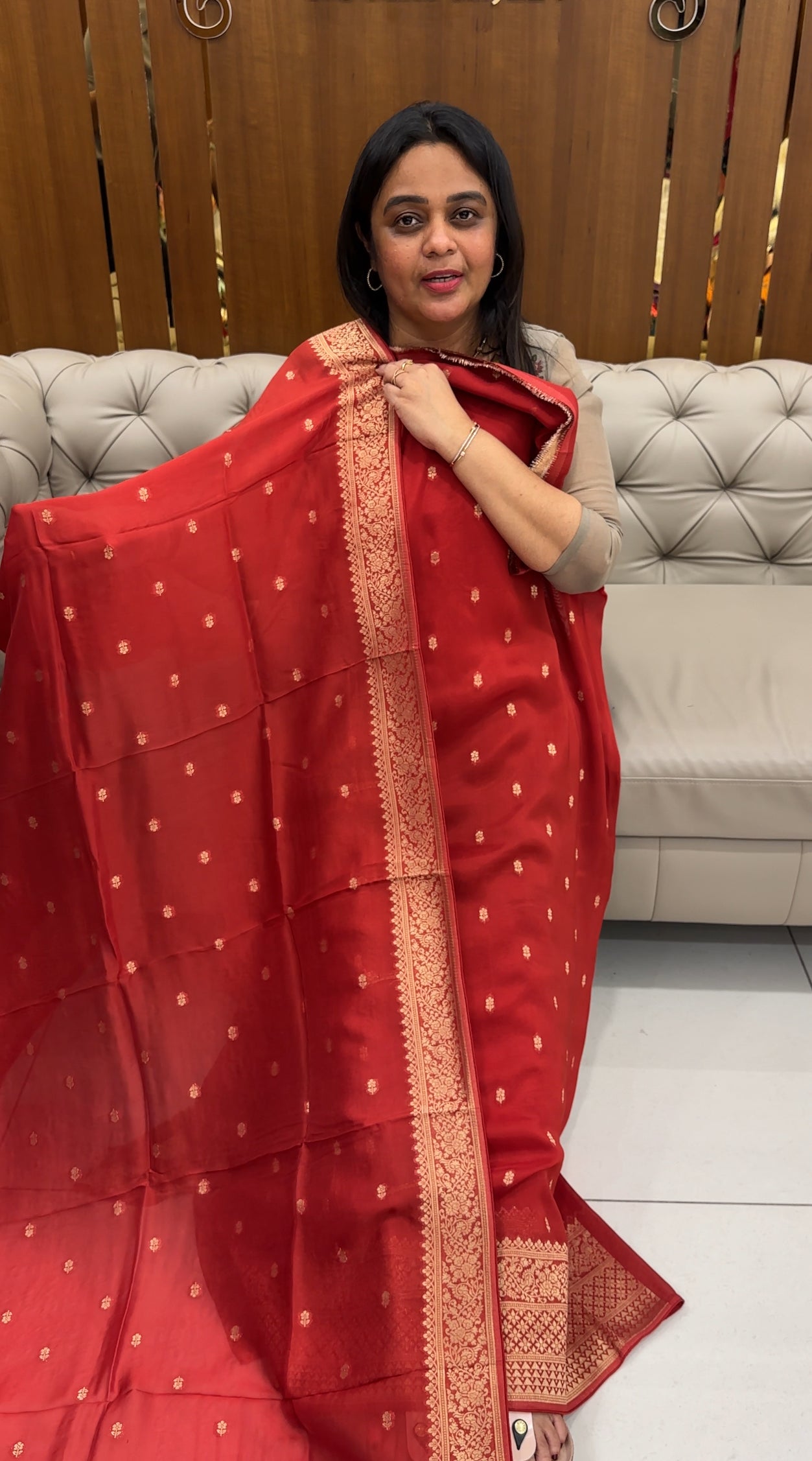 GEORGETTE ORGANZA UNSTITCHED SALWAR SUITS - IHA 27078
