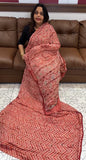 PRINTED SEMI MODAL SILK SAREES - IHA 17611