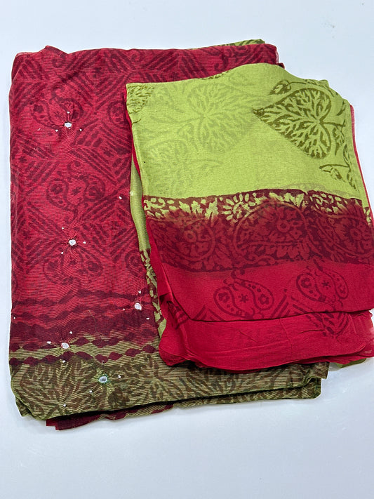 OFFER SALES UNSTITCHED SALWAR SUITS -  IHA 33704