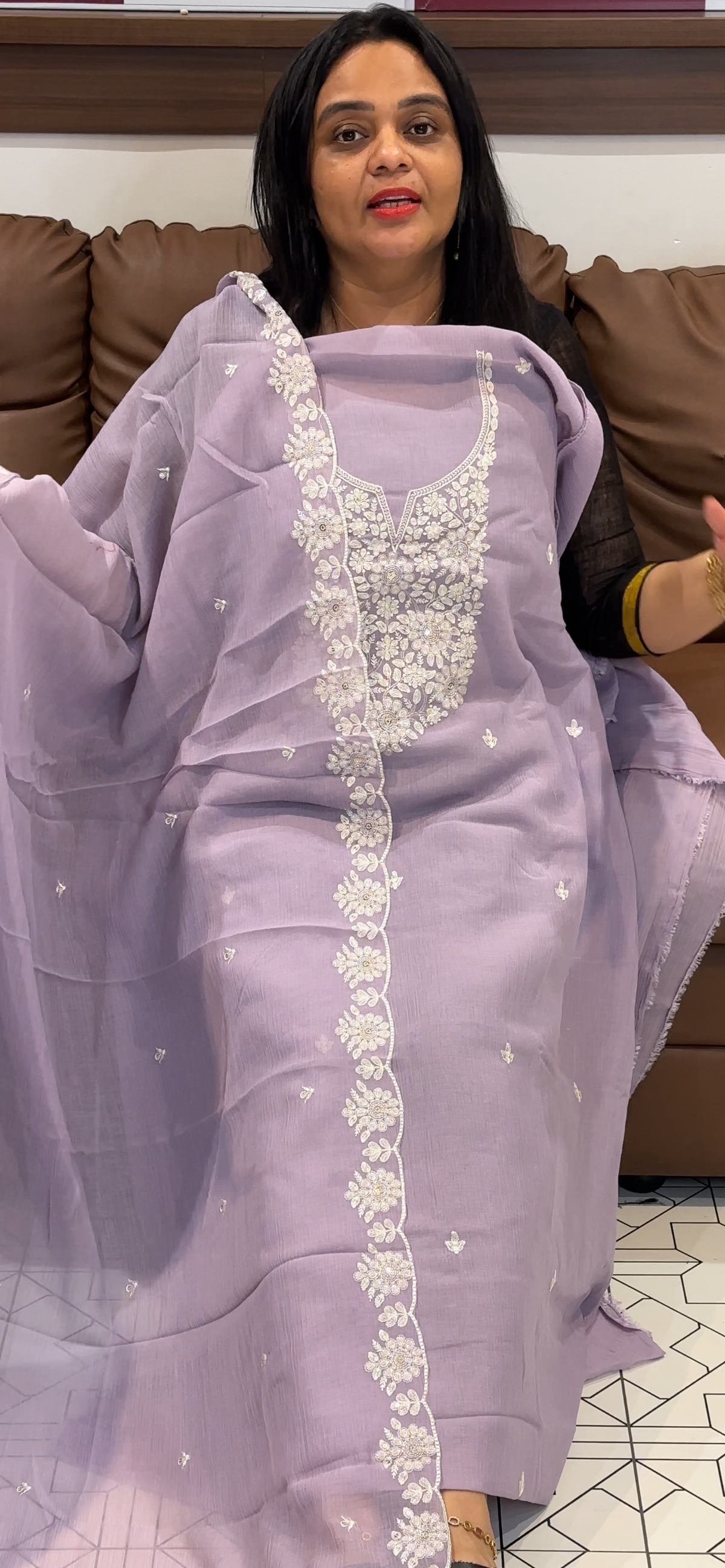 OFFER SALES UNSTITCHED SALWAR SUITS  - IHA 35654
