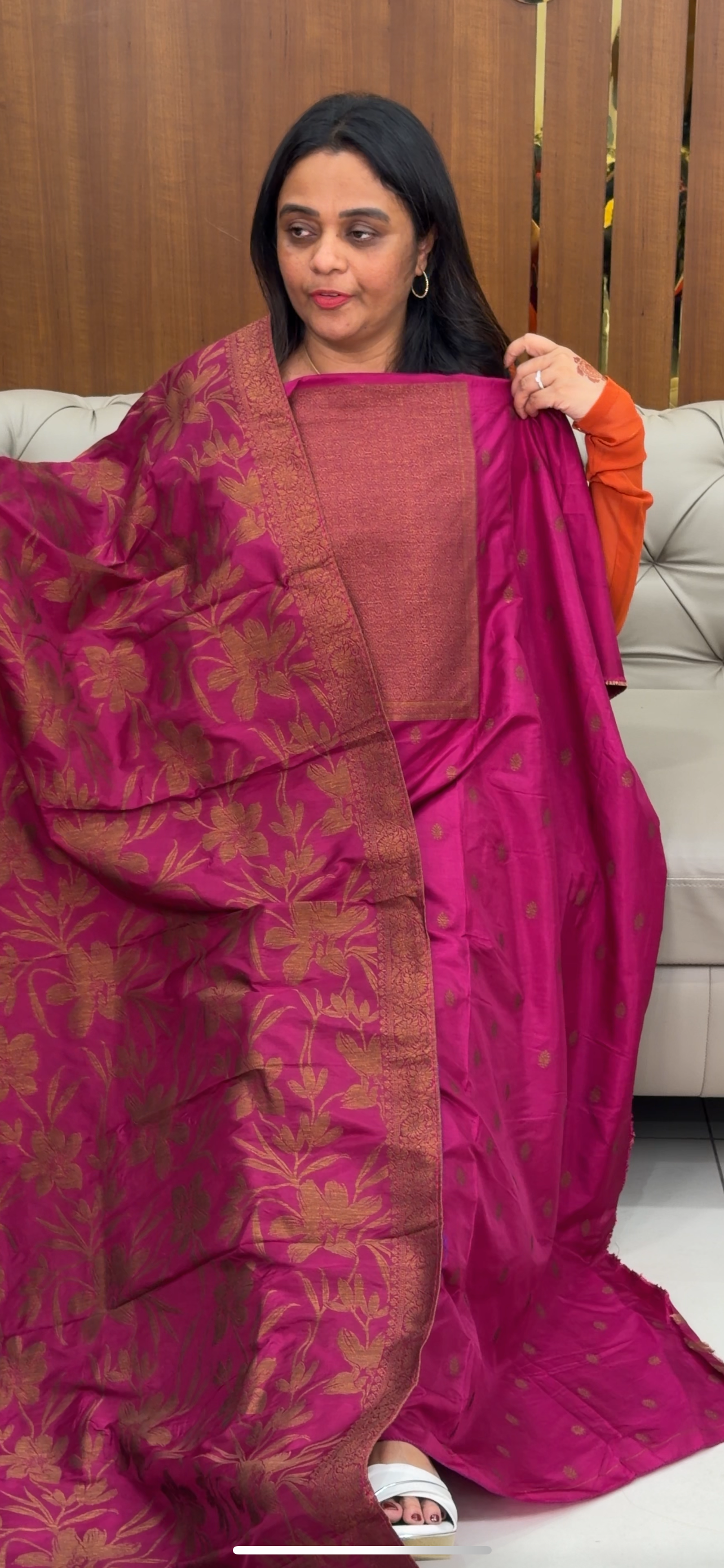 BANARASI UNSTITCHED SALWAR SUITS - IHA 30812