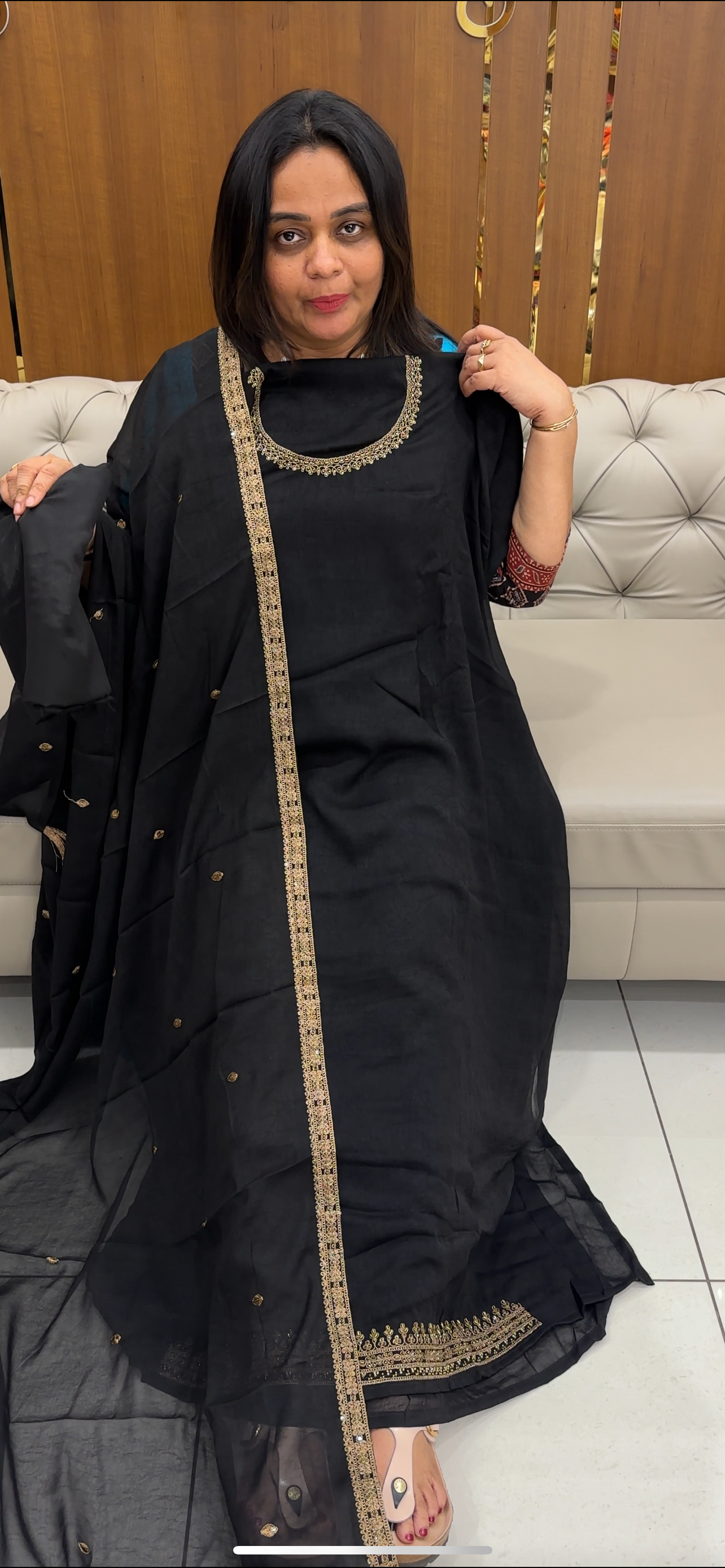 BUDGET BUY UNSTITCED SALWAR SUITS - IHA 28513