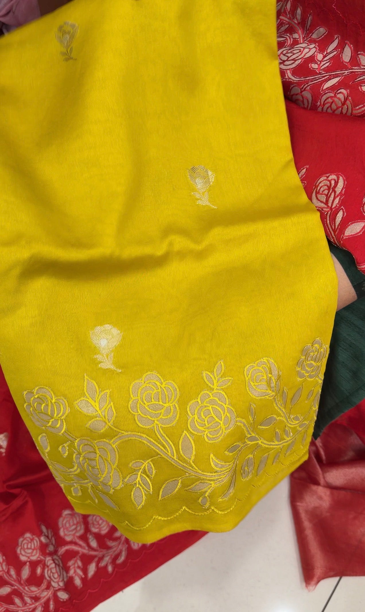 MUL CHANDERI SAREES - IHA 34801