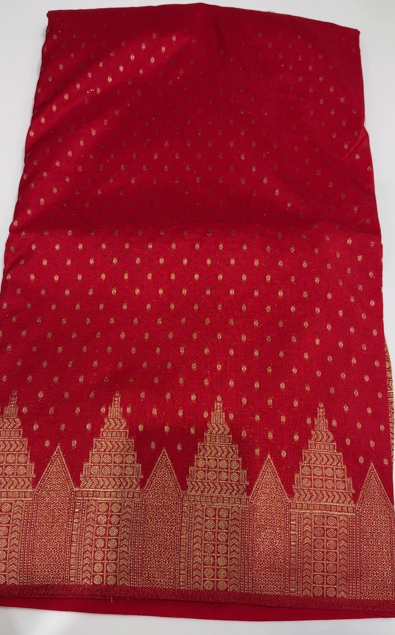 SEMI BANARASI SAREES - IHA 27128