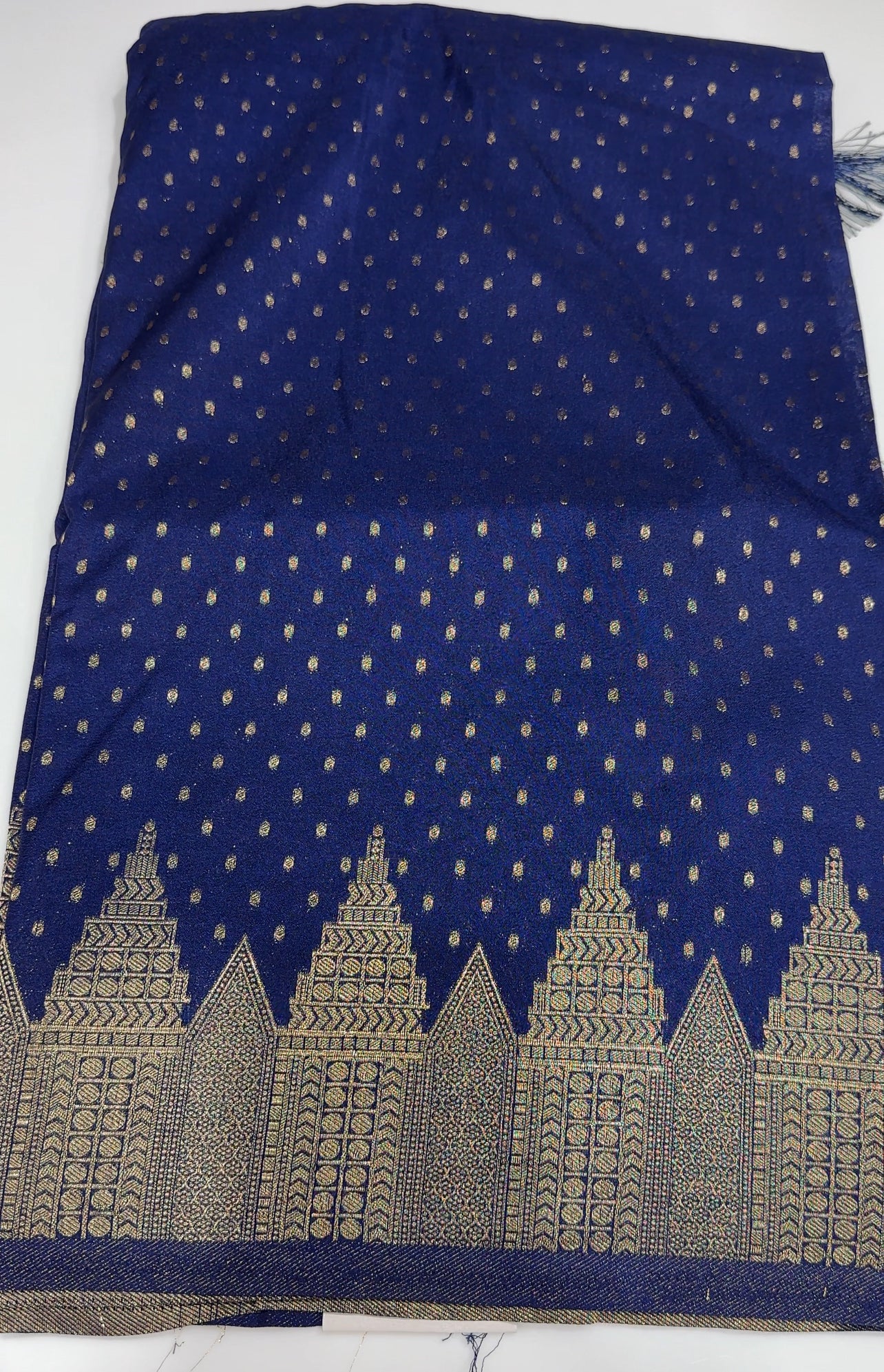 SEMI BANARASI SAREES - IHA 27128