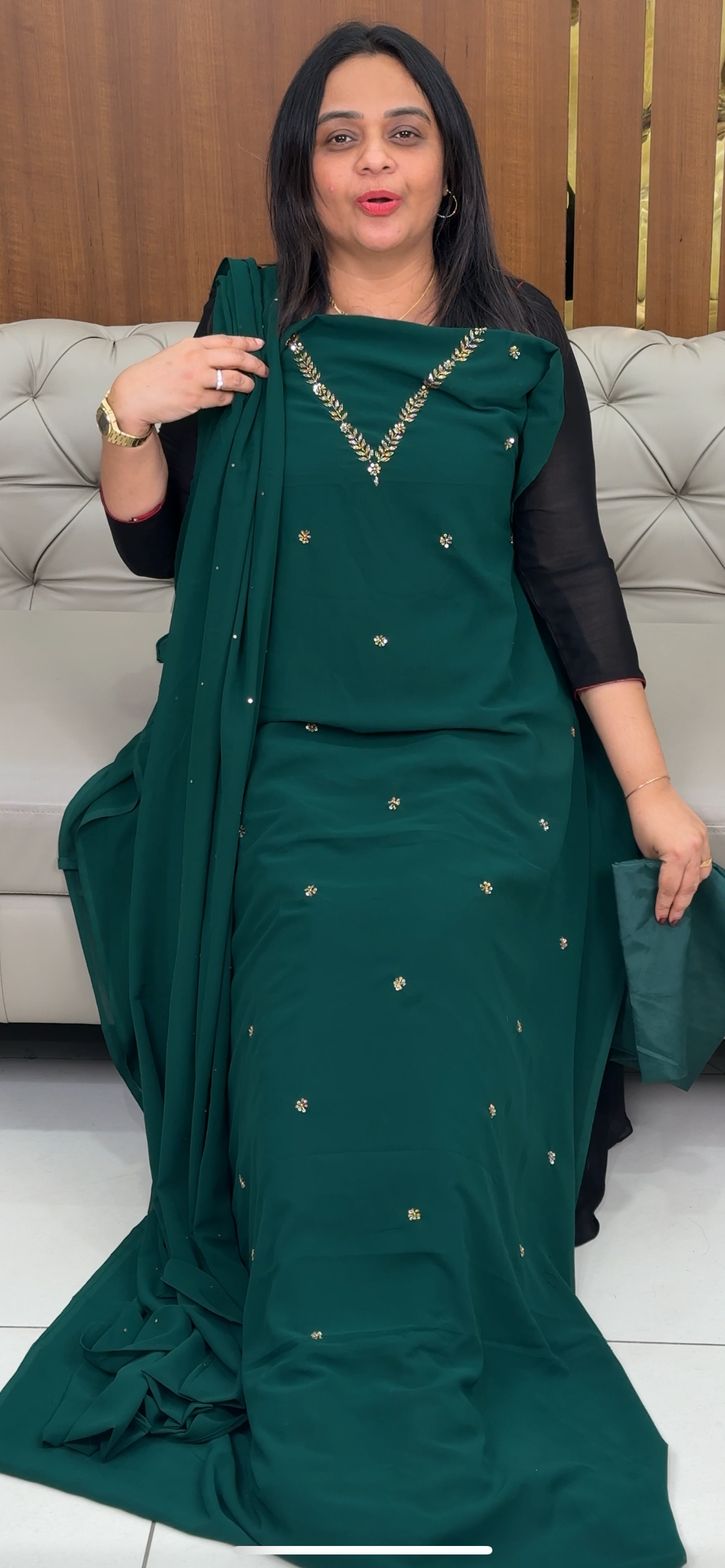 IHA'S IN-HOUSE UNSTITCHED SALWAR SUITS - IHA 29752