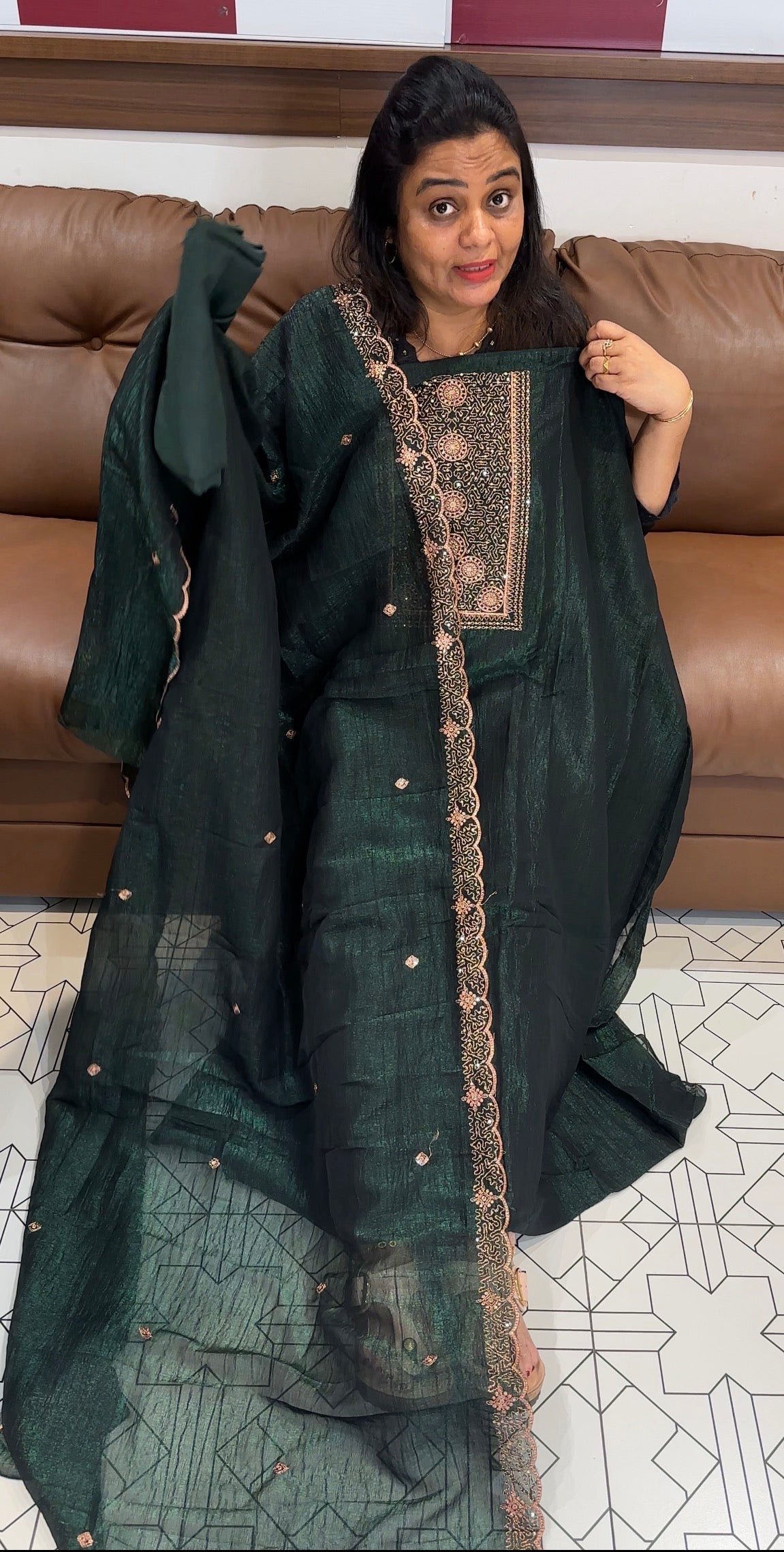 BUDGET BUY UNSTITCHED SALWAR SUITS - IHA 27938