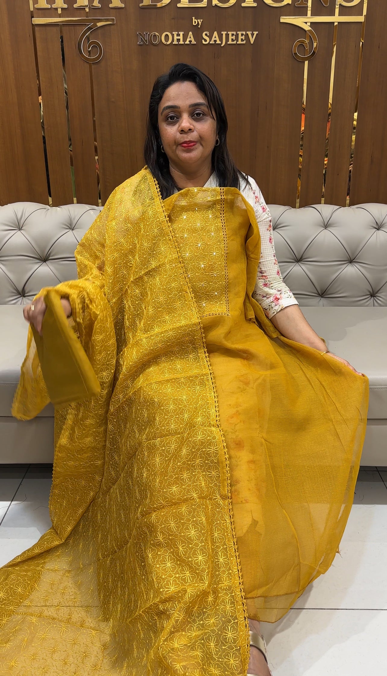 NET KOTA UNSTITCHED SALWAR SUITS - IHA 25061