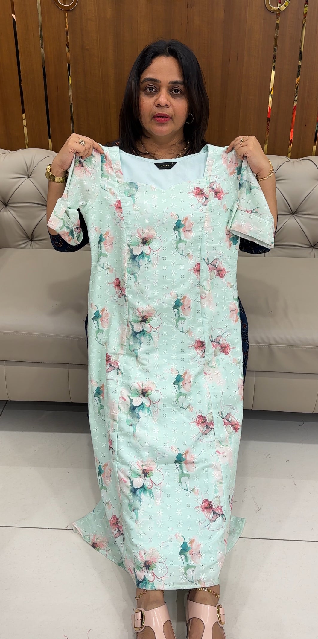 COTTON HAKOBA ALINE TOPS - IHA 26975