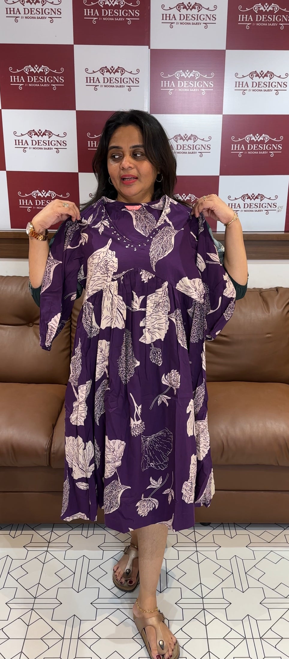 PRINTED COTTON FROCKS - IHA 26438