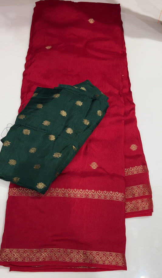 SILK BANARASI SAREES - IHA 27799