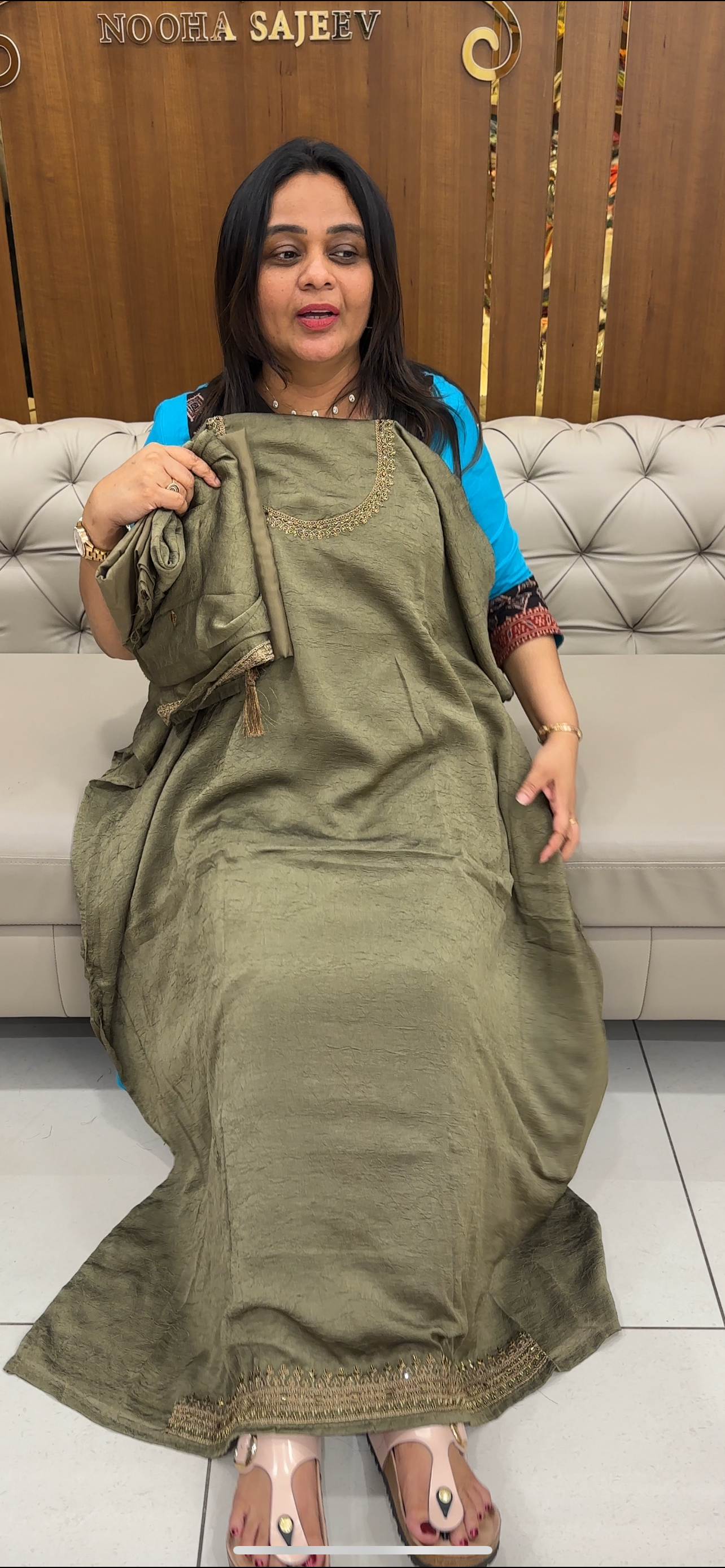 BUDGET BUY UNSTITCED SALWAR SUITS - IHA 28513