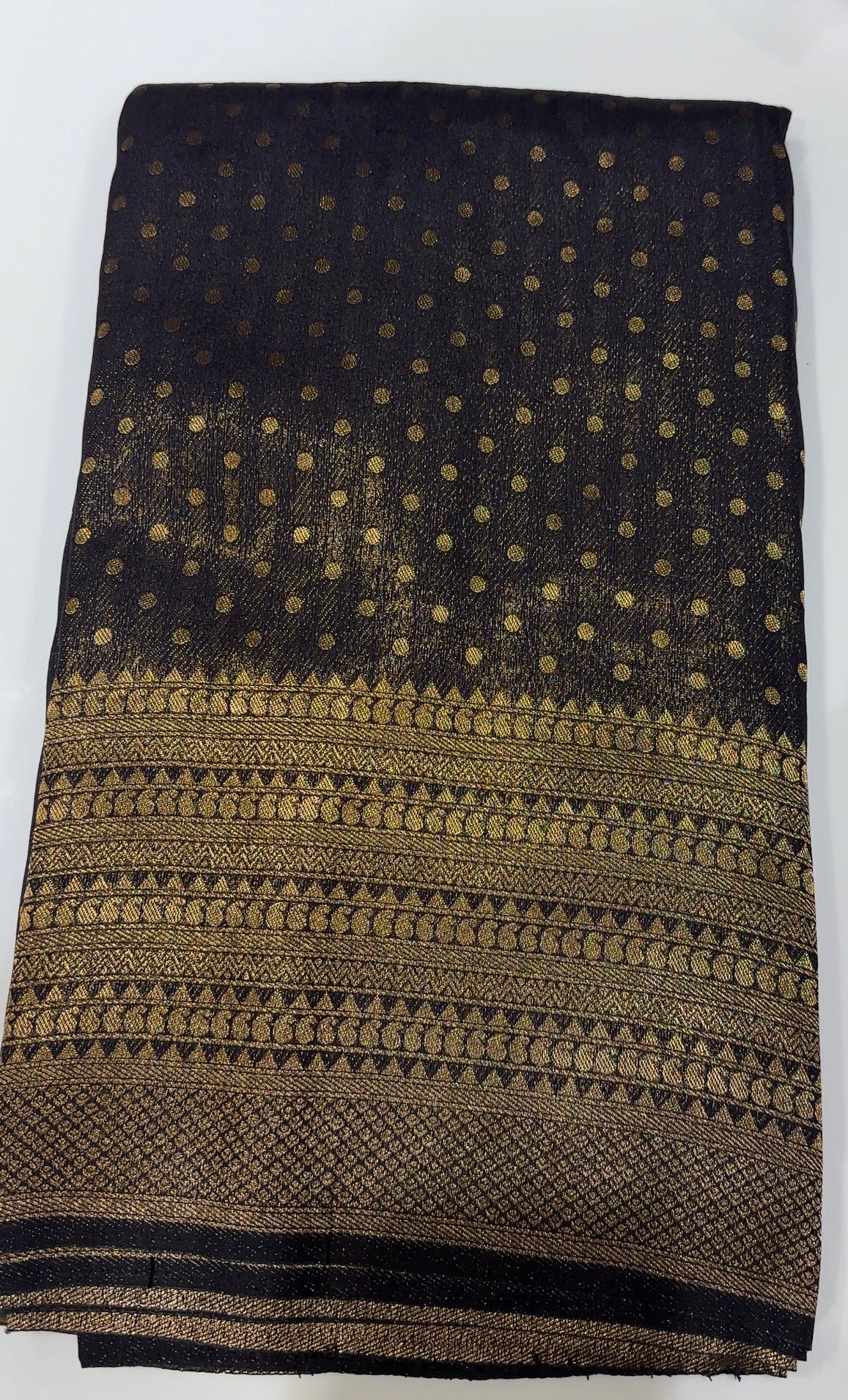 SEMI BANARASI SAREE - IHA 35999