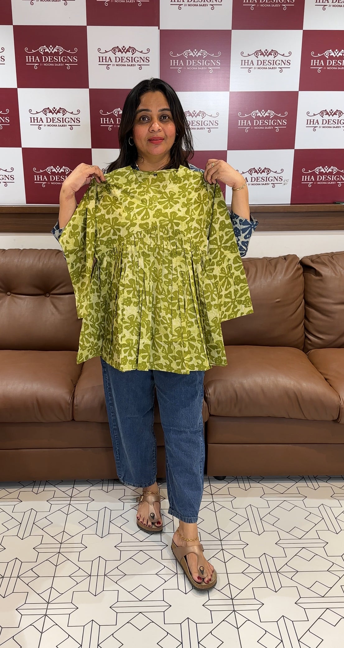 COTTON SHORT TOPS - IHA 27226