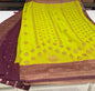 SEMI BANARASI  SAREES - IHA 16797