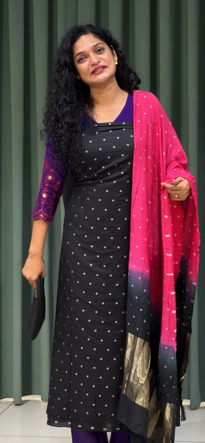 BUDGETBUY UNSTITCHED SLAWAR SUITS - IHA 33716