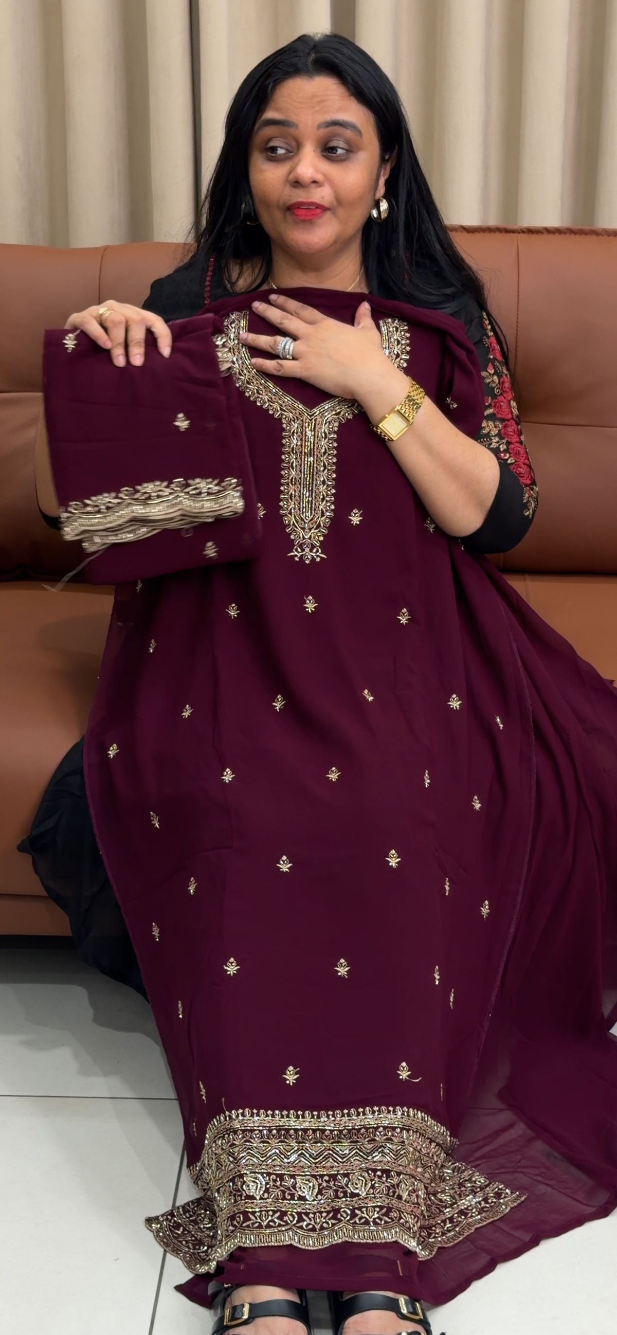 OFFER SALES UNSTITCHED SALWAR SUITS - IHA 35353
