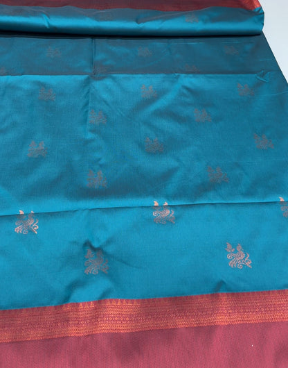 SEMI SILK SAREES - IHA 16731