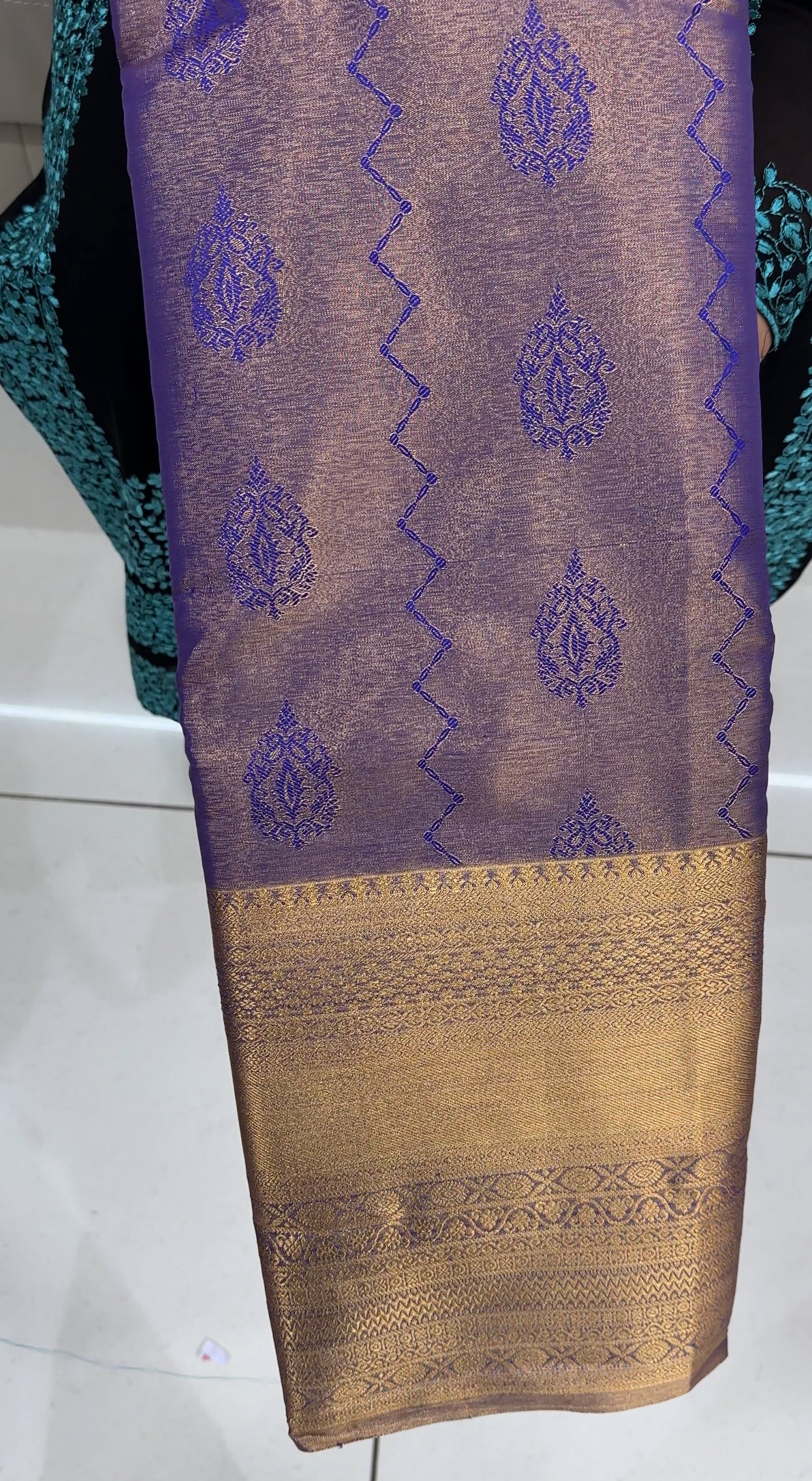 DESIGNER TISSUE KANCHIPURAM SILK SAREES - IHA 26353