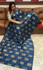 SEMI JUTE SAREE - IHA 16017