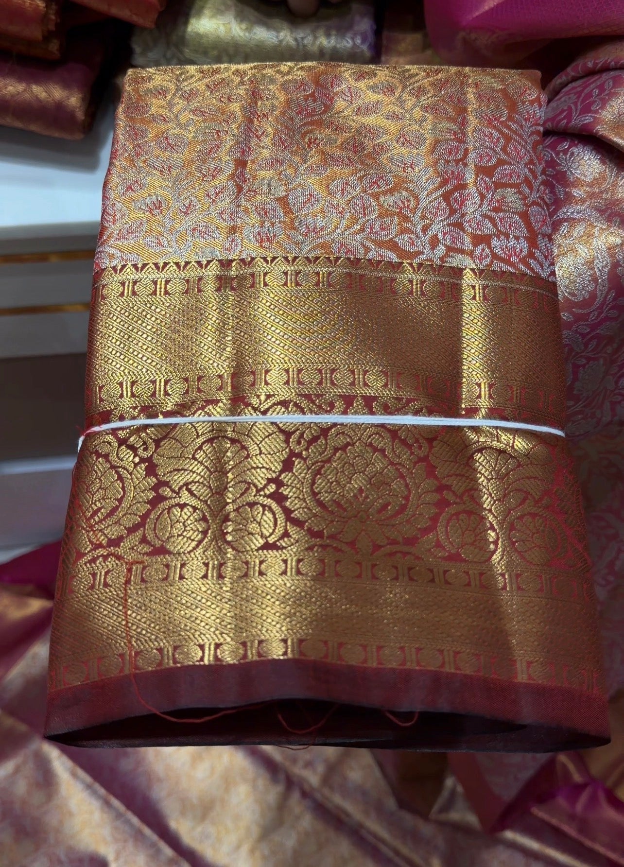 DESIGNER TISSUE KANCHIPURAM SAREES - IHA 34473