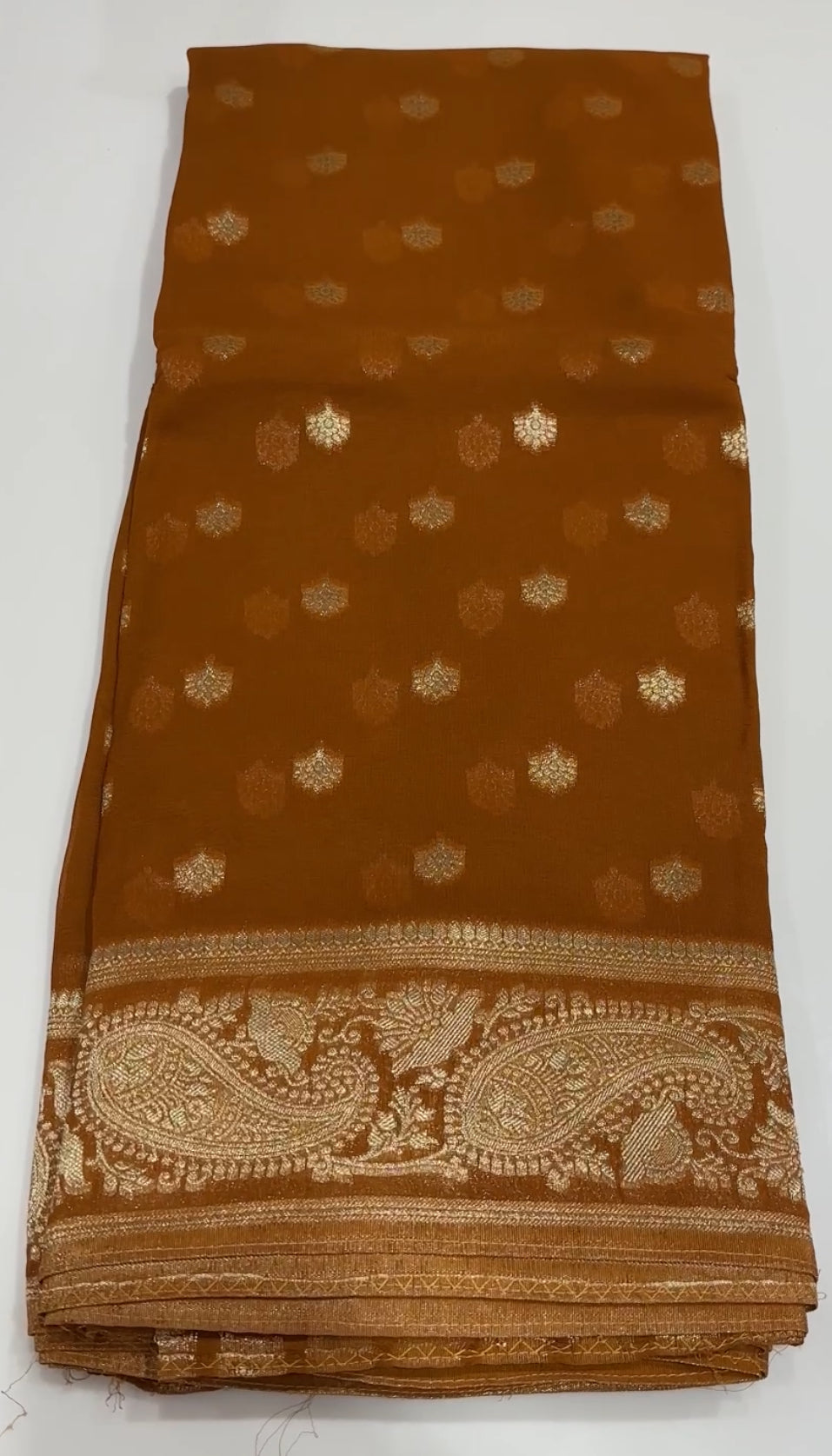 VISCOSE GEORGETTE SAREES - IHA 18670