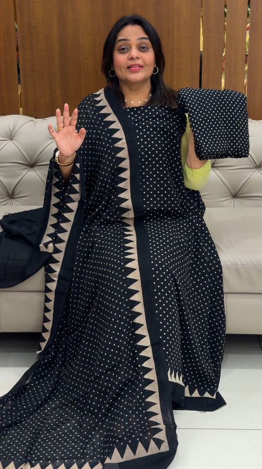 FORWARD COTTON PRINTED UNSTITCHED SALWAR SUITS - IHA 28743