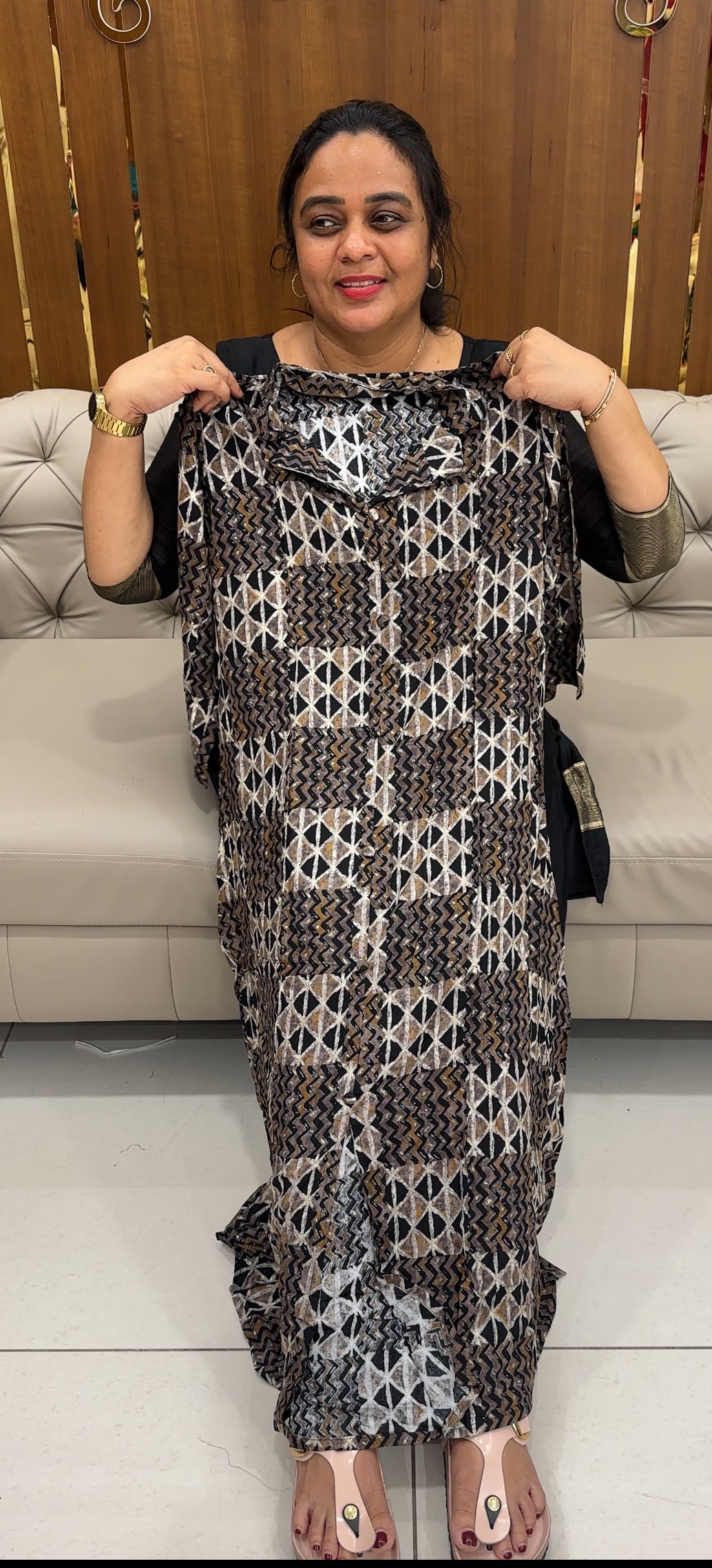 PRINTED RAYON TOPS - IHA 26764