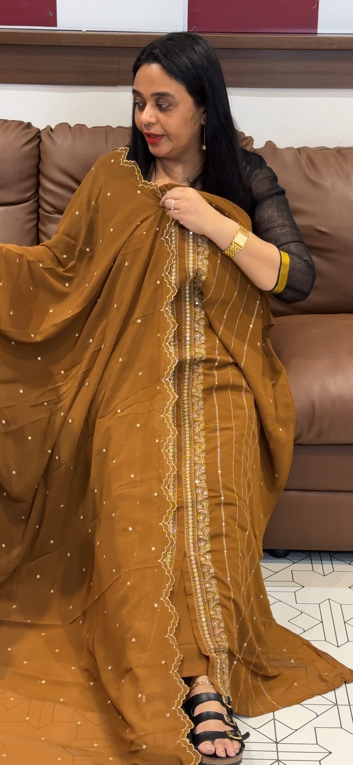 OFFER SALES UNSTITCHED SALWAR SUITS -  IHA 35488