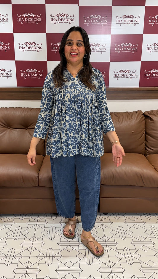 COTTON SHORT TOPS - IHA 27226
