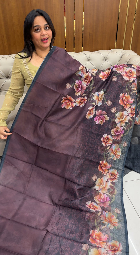 DIGITAL PRINTED SAREES - IHA 27041