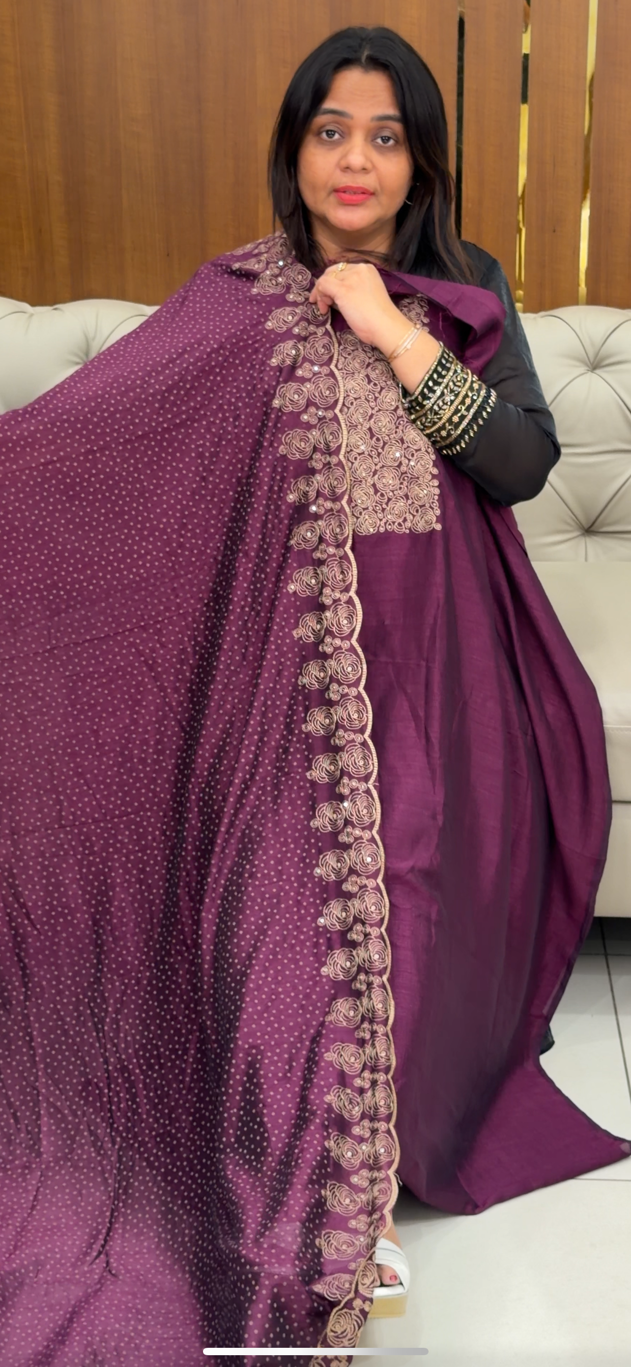 SEMI RAW SILK UNSTITCHED SALWAR SUITS - IHA 29085