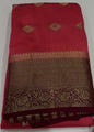 SEMI BANARASI SAREES - IHA 17482