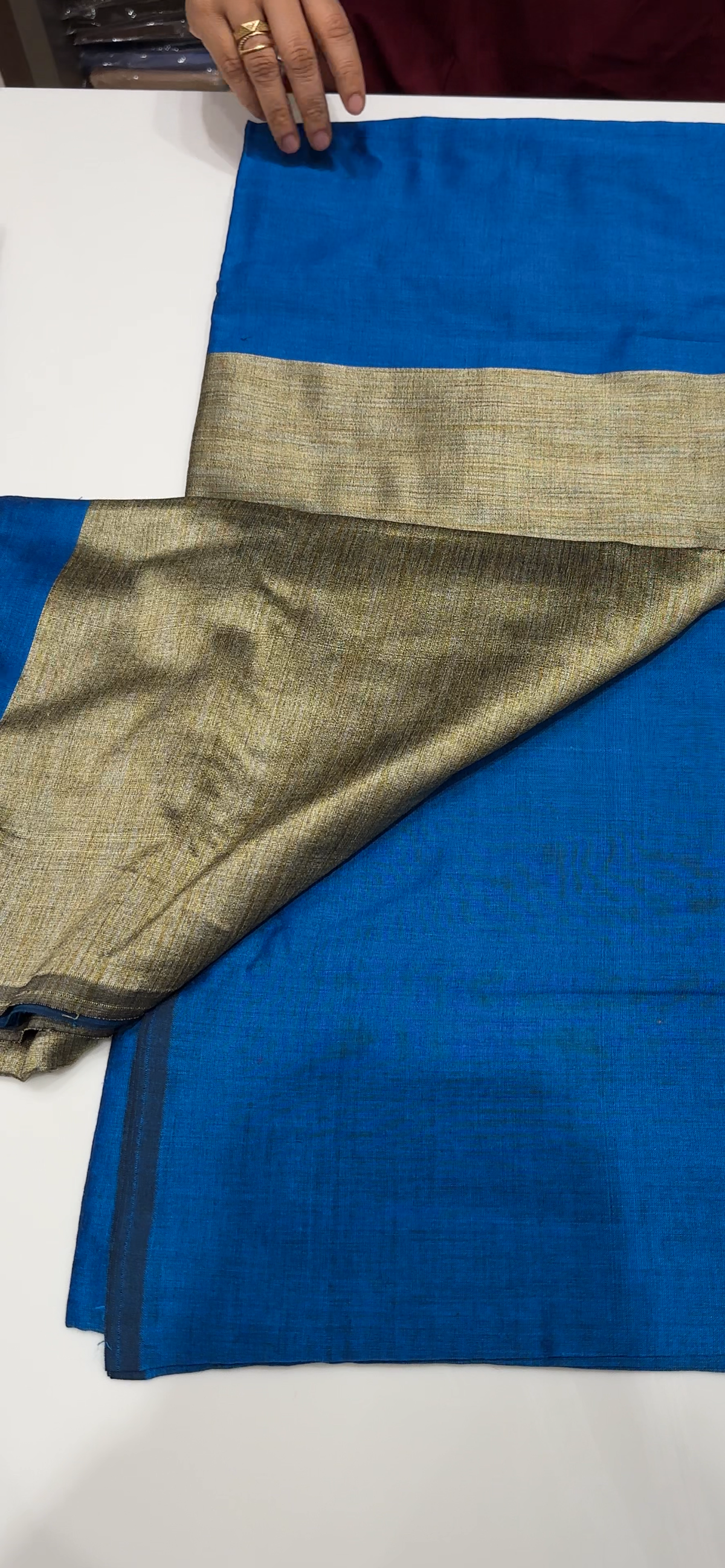 MUL CHANDERI SAREES - IHA 35590