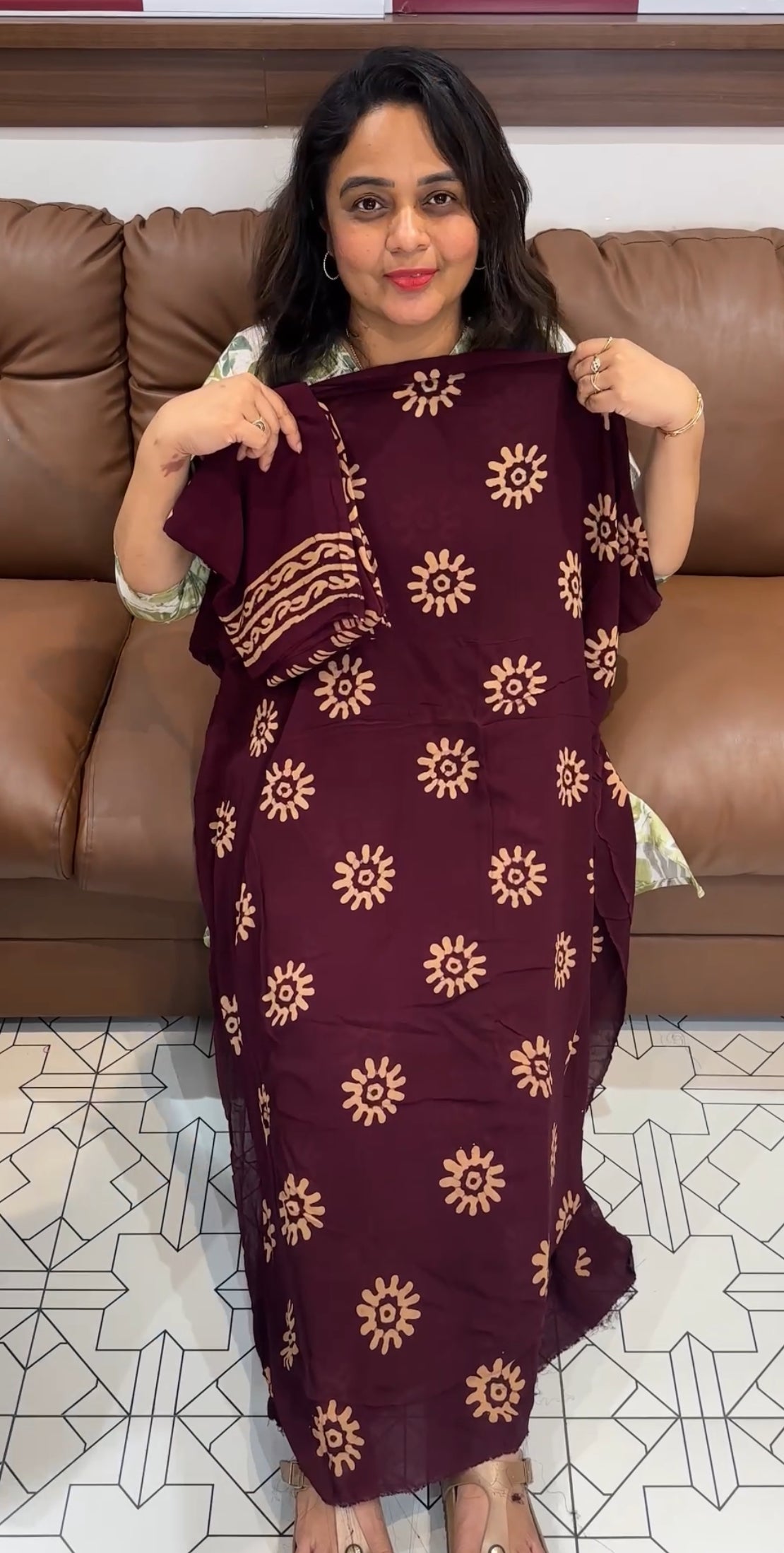 BATIK PRINTED UNSTITCHED SALWAR SUITS - IHA 26337