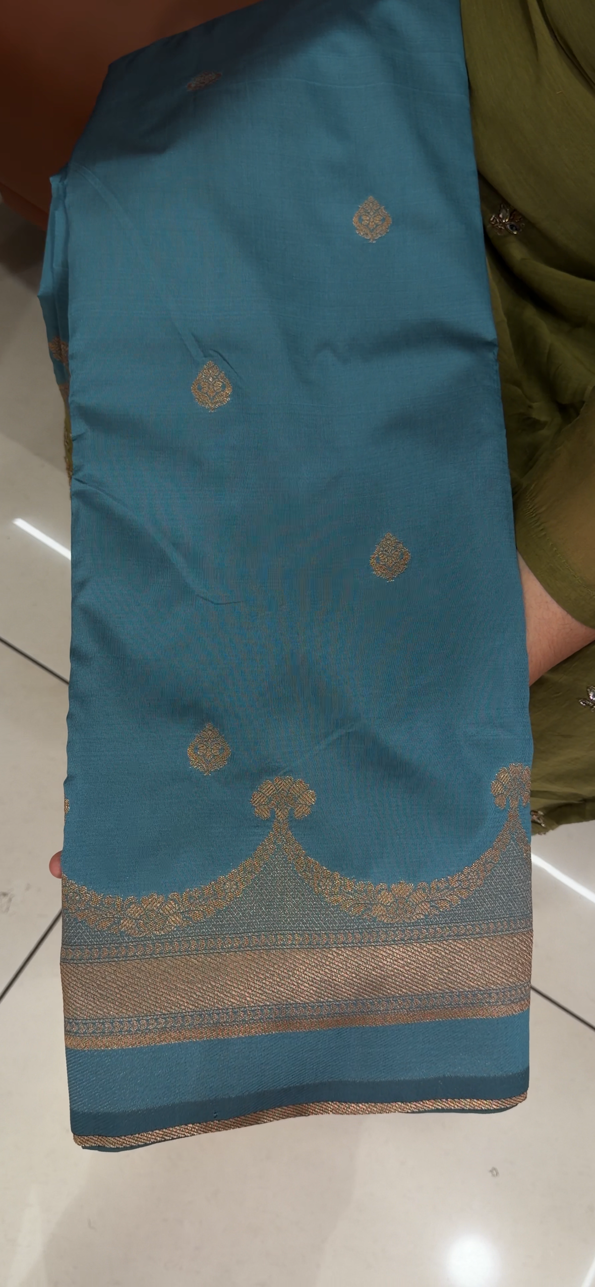 SEMI BANARASI SAREES - IHA 35378
