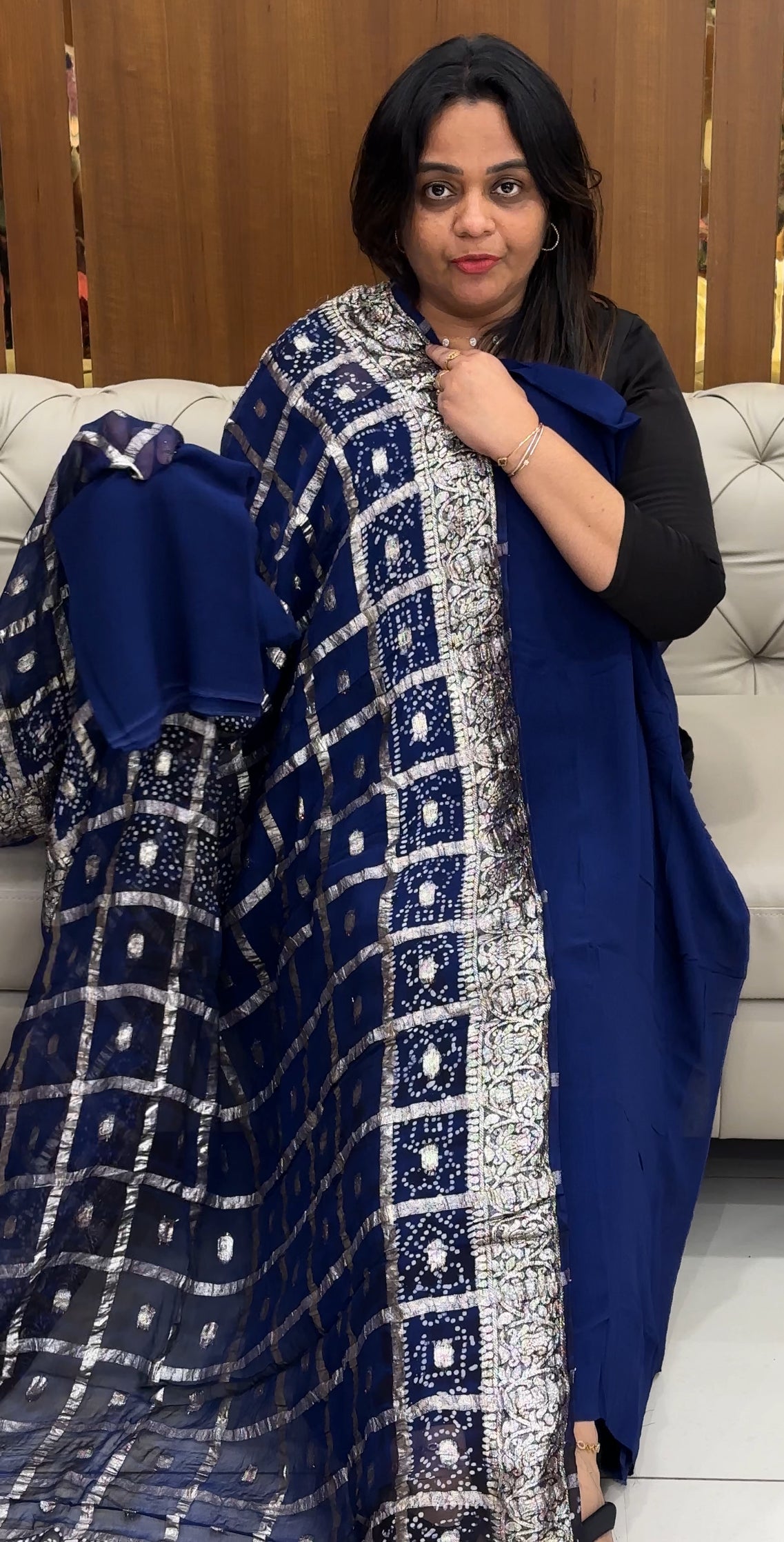 FORWARD GEORGETTE UNSTITCHED SALWAR SUITS - IHA 28607