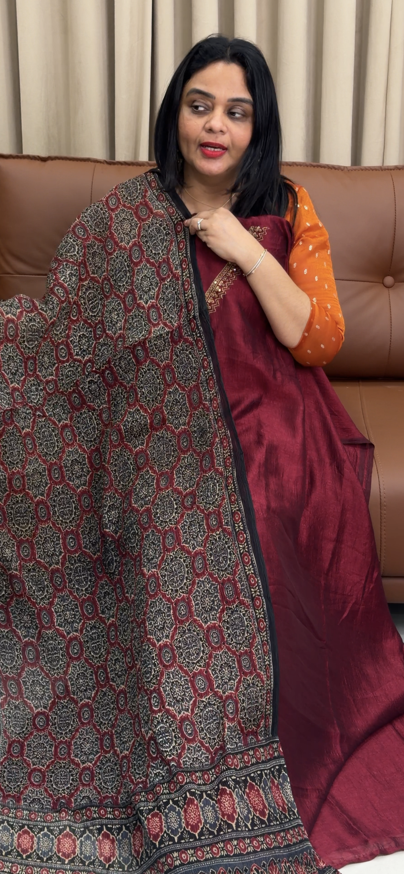 SEMI RAW SILK UNSTITCHED SALWAR SUITS - IHA 33990