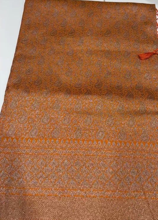 SEMI KATAN SAREE - IHA 19085